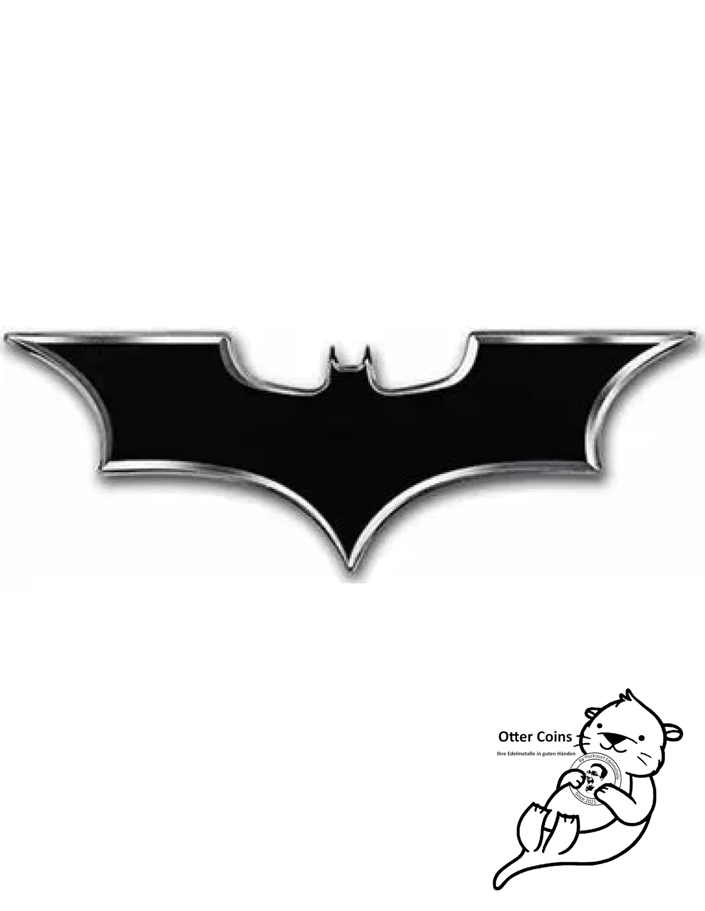 Batarang Batman Color Silbermünze Stacker 1oz 2022*