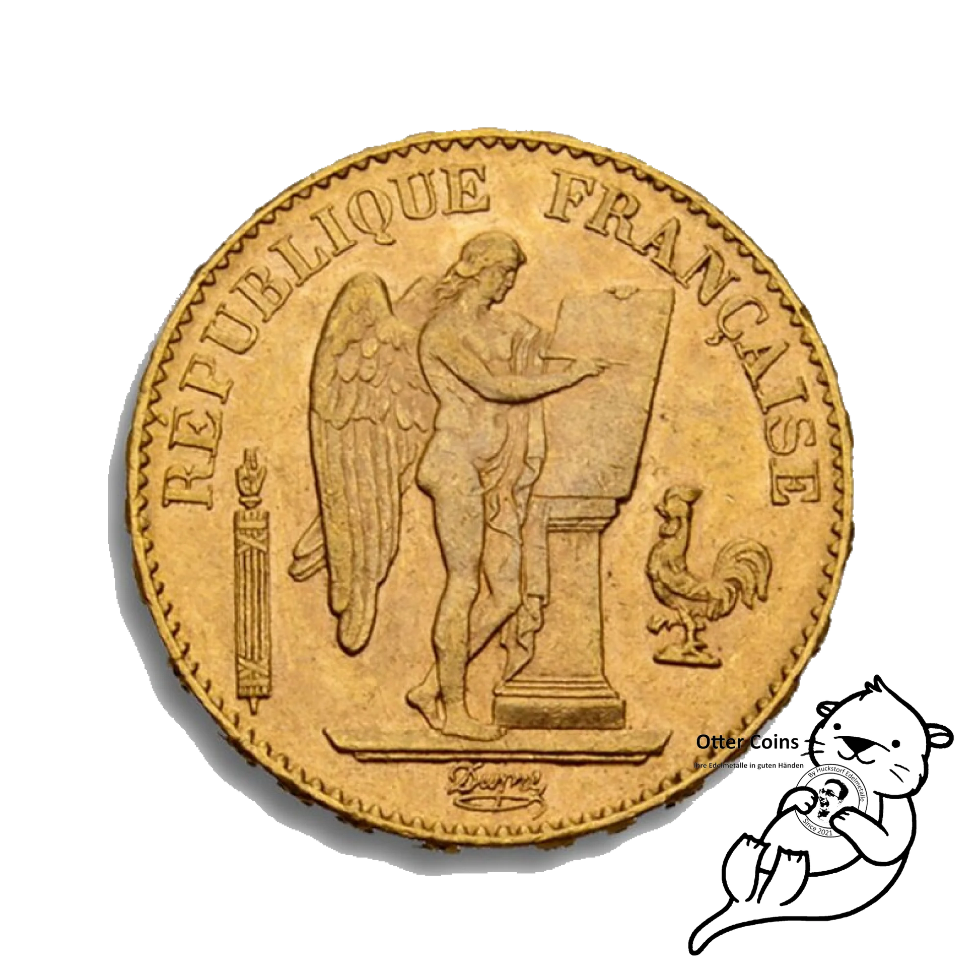 20 Französische Francs Gold**