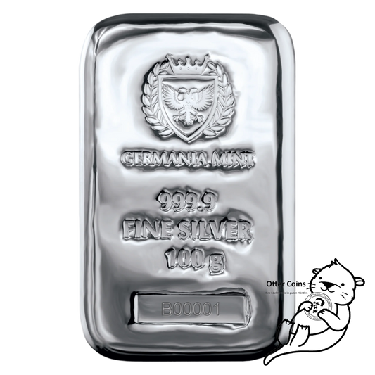 Germania Mint - 100 g Ag999.9 Silberbarren