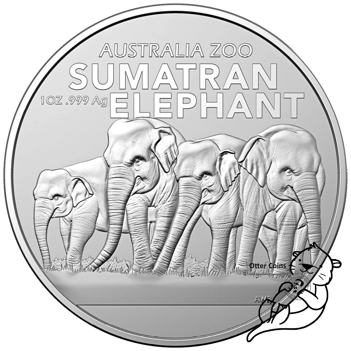 Sumatra Elefant 2022 Silber 1 oz* - Silber