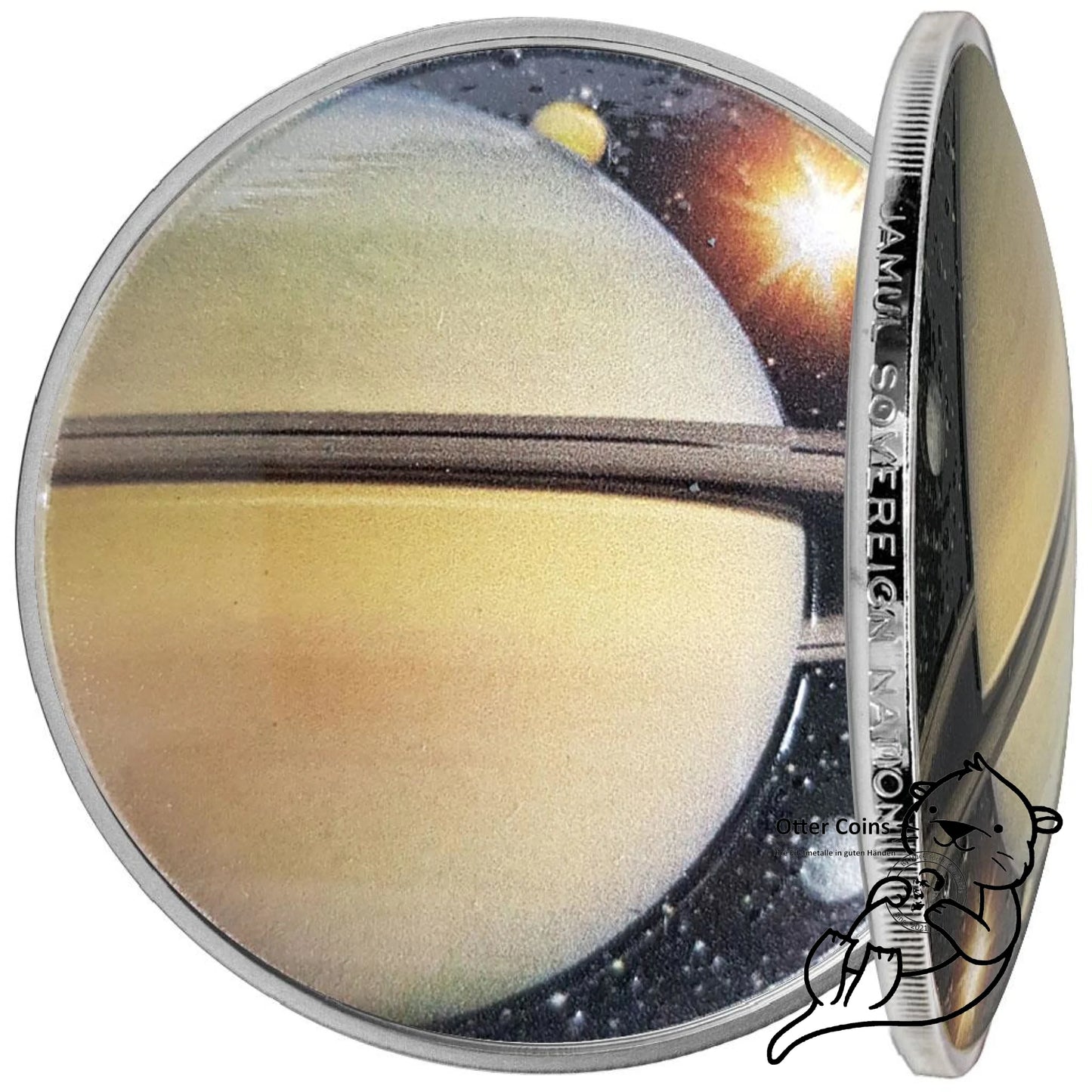 Saturn - Sonnensystem - 1 Oz. in Farbe*