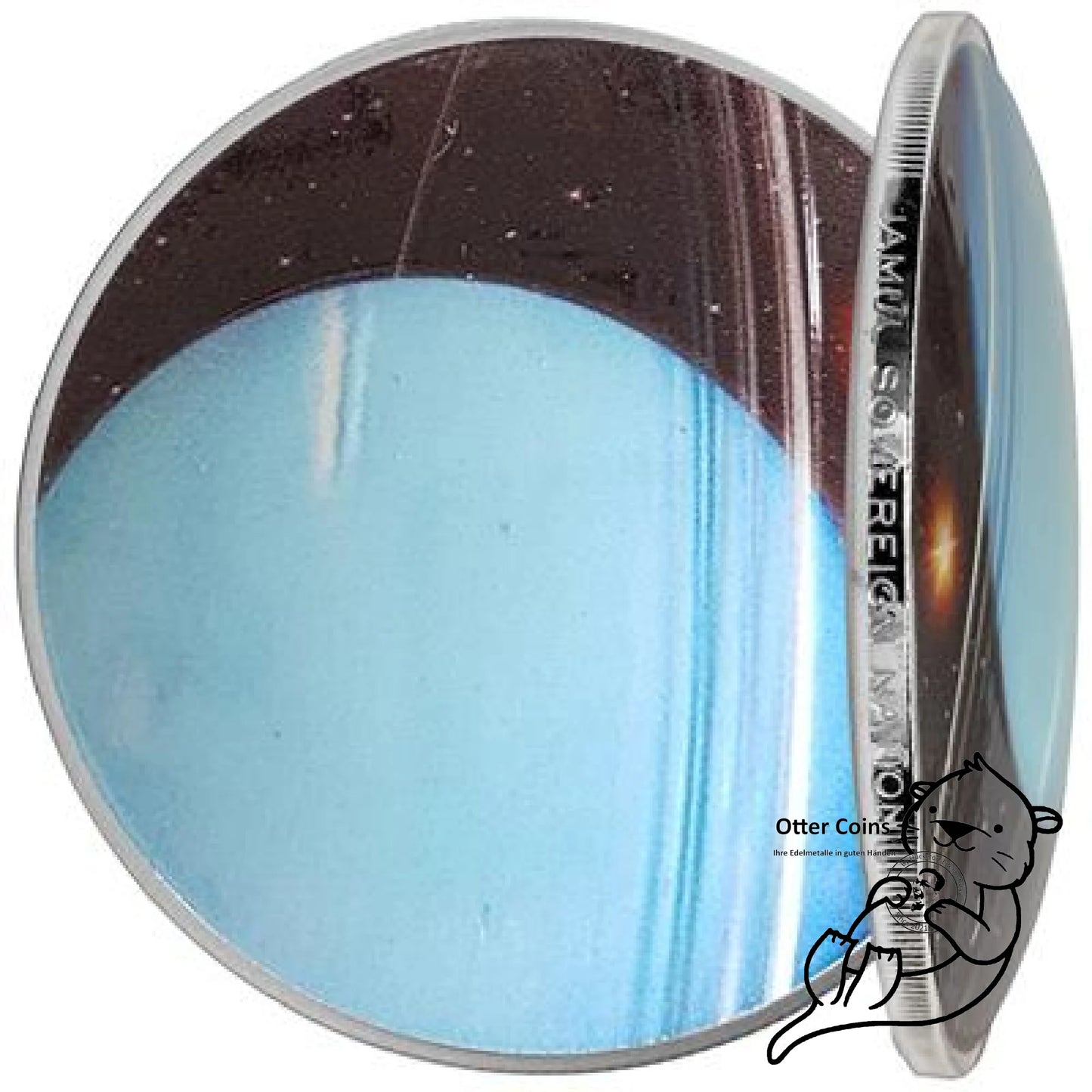 Uranus - Sonnensystem - 1 Oz. in Farbe