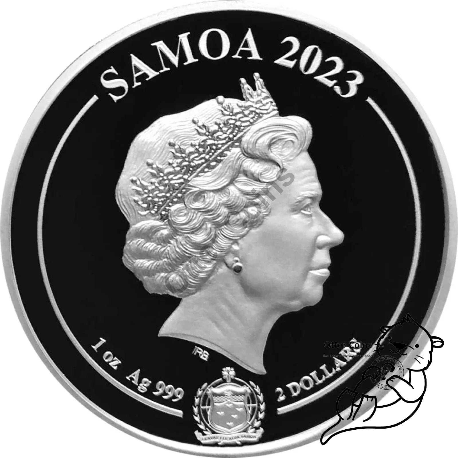 Samoa Golden Eagle 1. Ausgabe 2023 1 oz Silbermünze